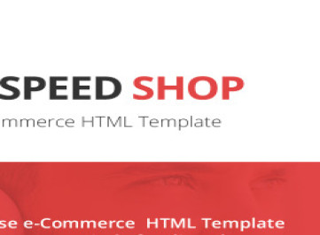 Шаблон сайта электронной коммерции SpeedShop  