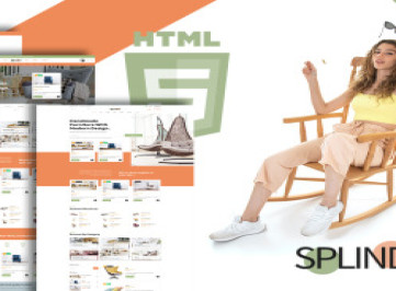 Splindit - шаблон сайта мебельного магазина  