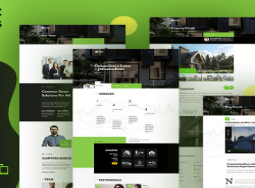 Классические риэлторы - шаблон   и SCSS  