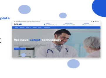 BDLAB - HTML-шаблон сайта больницы  