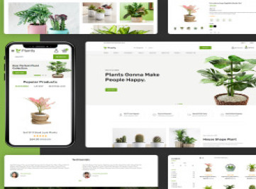  шаблон  электронной коммерции Plantly - Plants And Nursery  