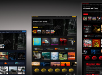 Шаблон HTML-SASS для потокового видео VIDVIBES для фильмов и сериалов