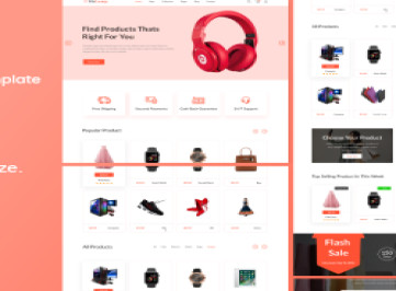 Bizlamp - Многоцелевой HTML для электронной коммерции