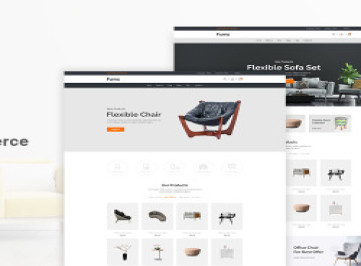 Furns - Шаблон сайта 5 для электронной коммерции мебели