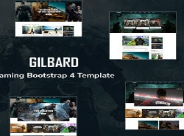 Gilbard - Шаблон  Gaming  5