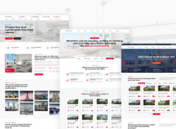 Жилая недвижимость - HTML-шаблон сайта недвижимости