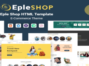 EpleShop - Многоцелевой HTML-шаблон для электронной коммерции