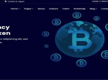 Clement -ICO Шаблон  биткойнов и криптовалют