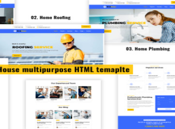 Мастерский - HTML-шаблон "Сантехника, уборка и кровля"