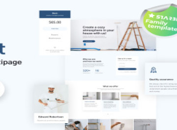 Stract - шаблон  службы ремонта