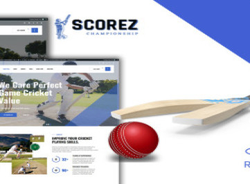 Шаблон  Scorez Ball Sports React Js
