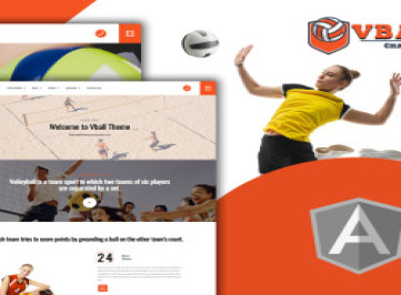 Vball - легкий волейбол спортивный угловой