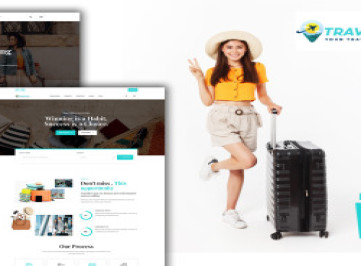  шаблон адаптивного туристического агентства Travelski
