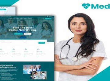 Medtab -  шаблон  Doctor Clinic