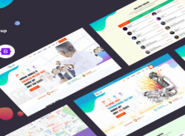 Повестка дня - HTML-шаблон мероприятия, конференции и встречи