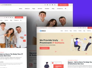 Шаблон  для космических технологий и ИТ-решений