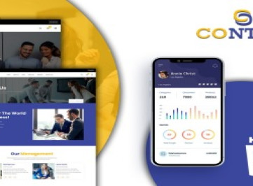 Корпоративный  шаблон  Contra