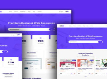 DMARK -  5 шаблон  цифровой торговой площадки