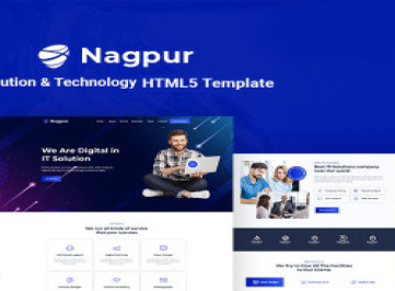 Nagpur -  шаблон  для ИТ-решений и технологий