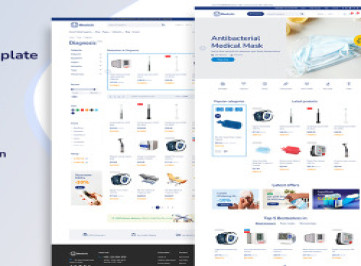 Mediciti - HTML-шаблон для электронной коммерции