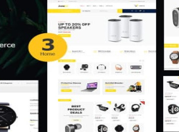 Jusako - Шаблон  для электронной коммерции гаджетов | Начальная загрузка 5