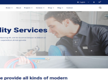 HTML-шаблон сантехнических услуг