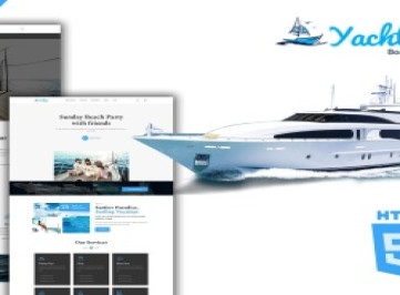  шаблон  Yachtor Yacht Charter