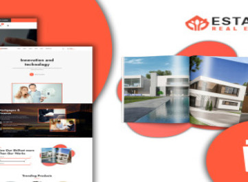  шаблон  Estatee Real Estate