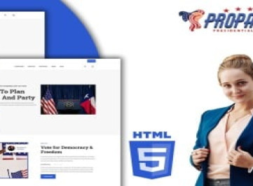 Шаблон  кандидата от партии и политического лидера