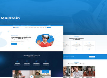 Ittech - Технологии и поддержка адаптивного шаблона веб-