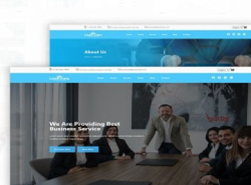 CropKing - Многоцелевой шаблон  для корпоративного бизнеса