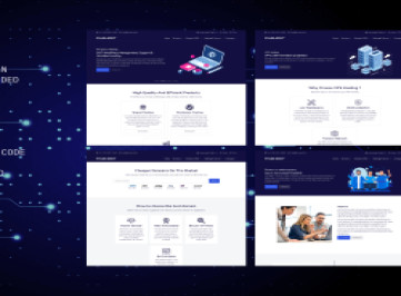 FineHost - шаблон  HTML-хостинга и шаблон WHMCS