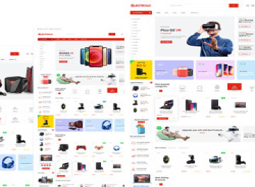 Electrolo - шаблон  электронной коммерции электроники