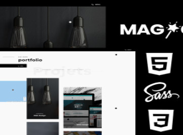 Magic Creative Agency  CSS3 Тема
