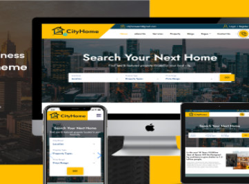 HTML-шаблон недвижимости CityHome