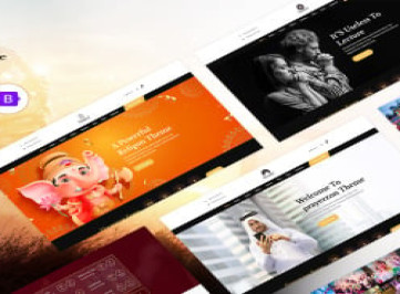 Prayerzon - Церковь / мусульмане / HTML-шаблон храма