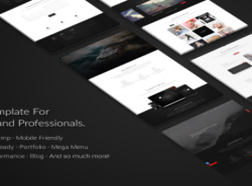 Цеплин | Креативный многоцелевой одно- и многостраничный