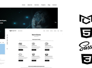 Шаблон  темы Mega Click Html5 Css3
