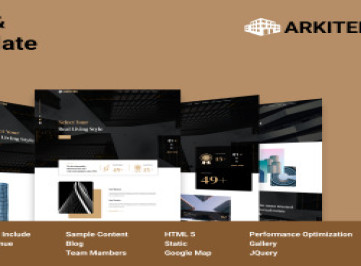 Arkitek —  -шаблон для архитектуры и интерьера