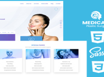 Шаблон  темы Medicare Html5 Css3