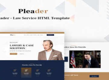 Pleader — Шаблон  юридической службы