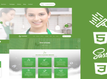 Cleaningo Html5 Css3 Тема