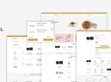 Luxury Gold - HTML-шаблон ювелирного магазина