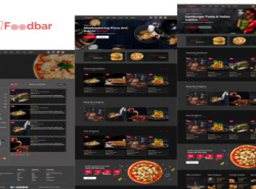 FoodBar - HTML-шаблон быстрого питания и ресторанов
