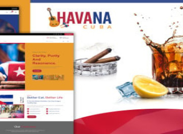 Гавана Куба Культура  Шаблон веб-