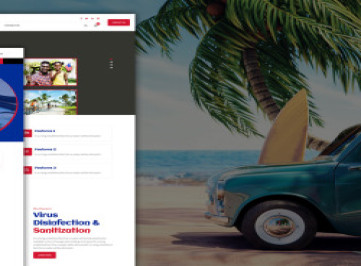 Шаблон  Palms Florida Stories 