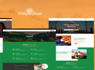 Хиндустан Индия Культура и фестивали  Шаблон веб-