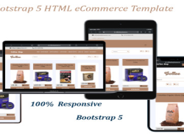 Coffee Shop - Шаблон электронной коммерции 