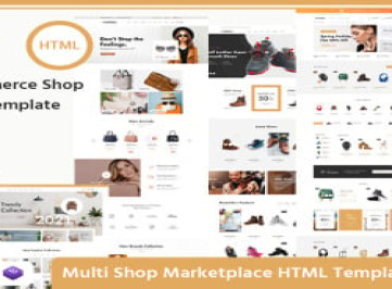 Vendora - HTML-шаблон многоцелевого магазина электронной коммерции Big Marketplace