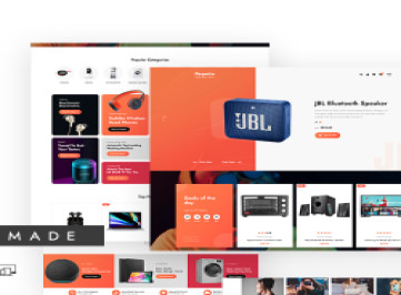 Regalia Electronics Store - шаблон сайта электронной коммерции